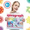 Spirograph — Deluxe Set — Spiral Art Drawing Kit — The Classic Way to Make Countless Amazing Designs — For Kids Ages 8+